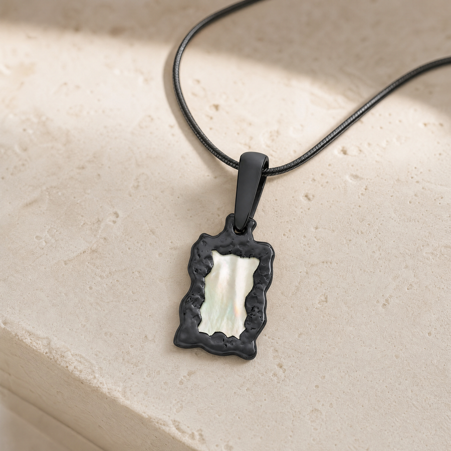 Black Finish Echo Lake Ash Resin Jewelry