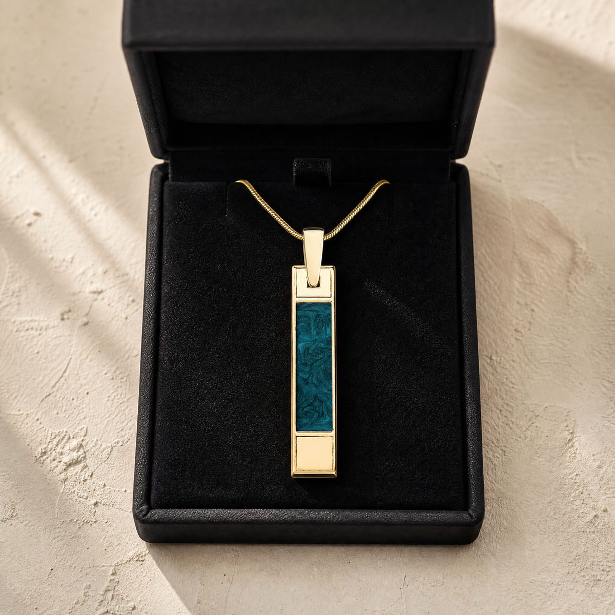 Gold Spruce Hills Ash Resin Jewelry