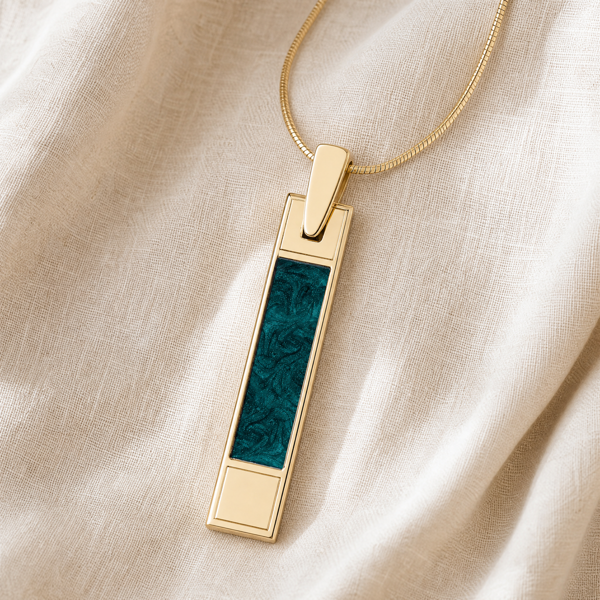 Gold Spruce Hills Ash Resin Jewelry