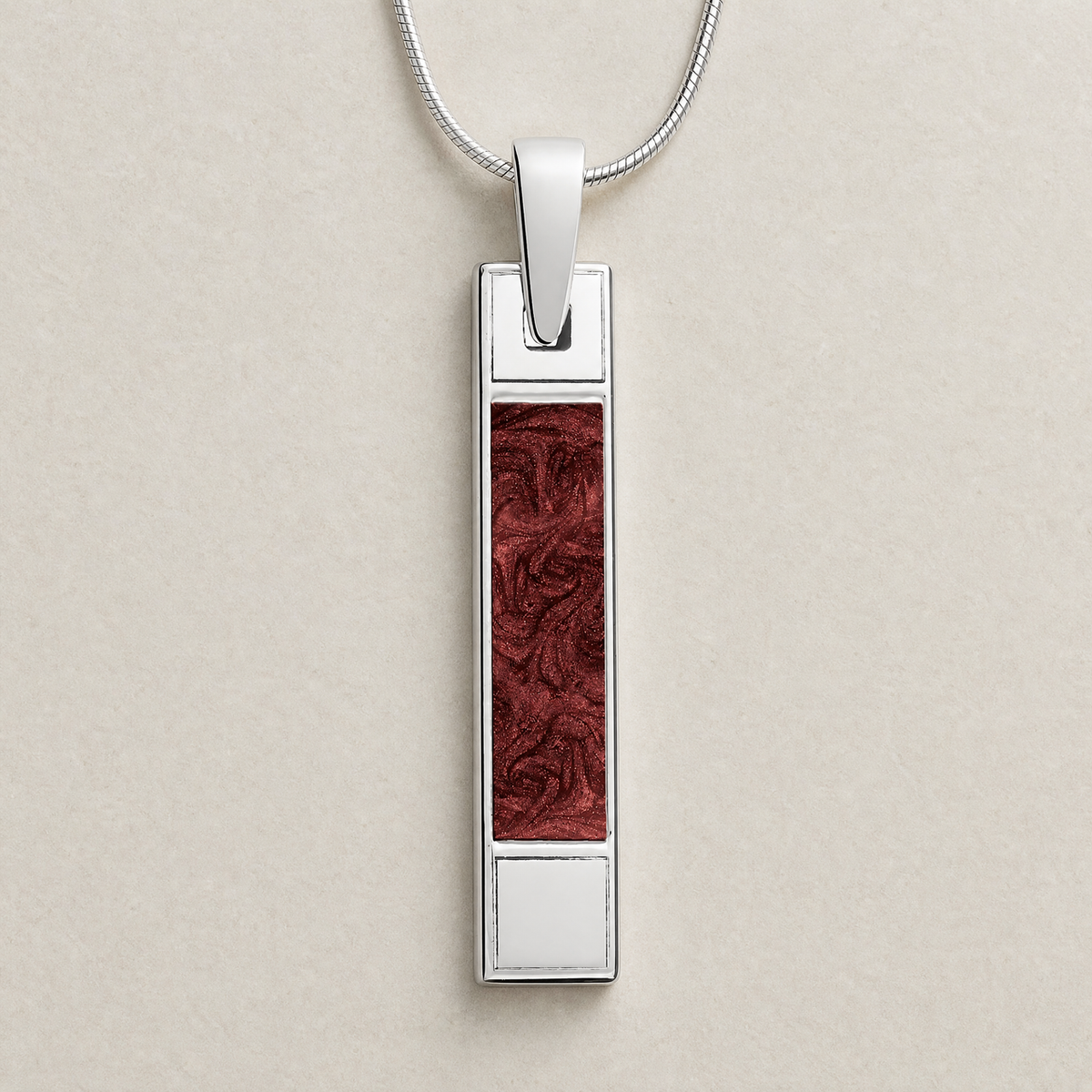 Silver Skylight Ash Resin Jewelry