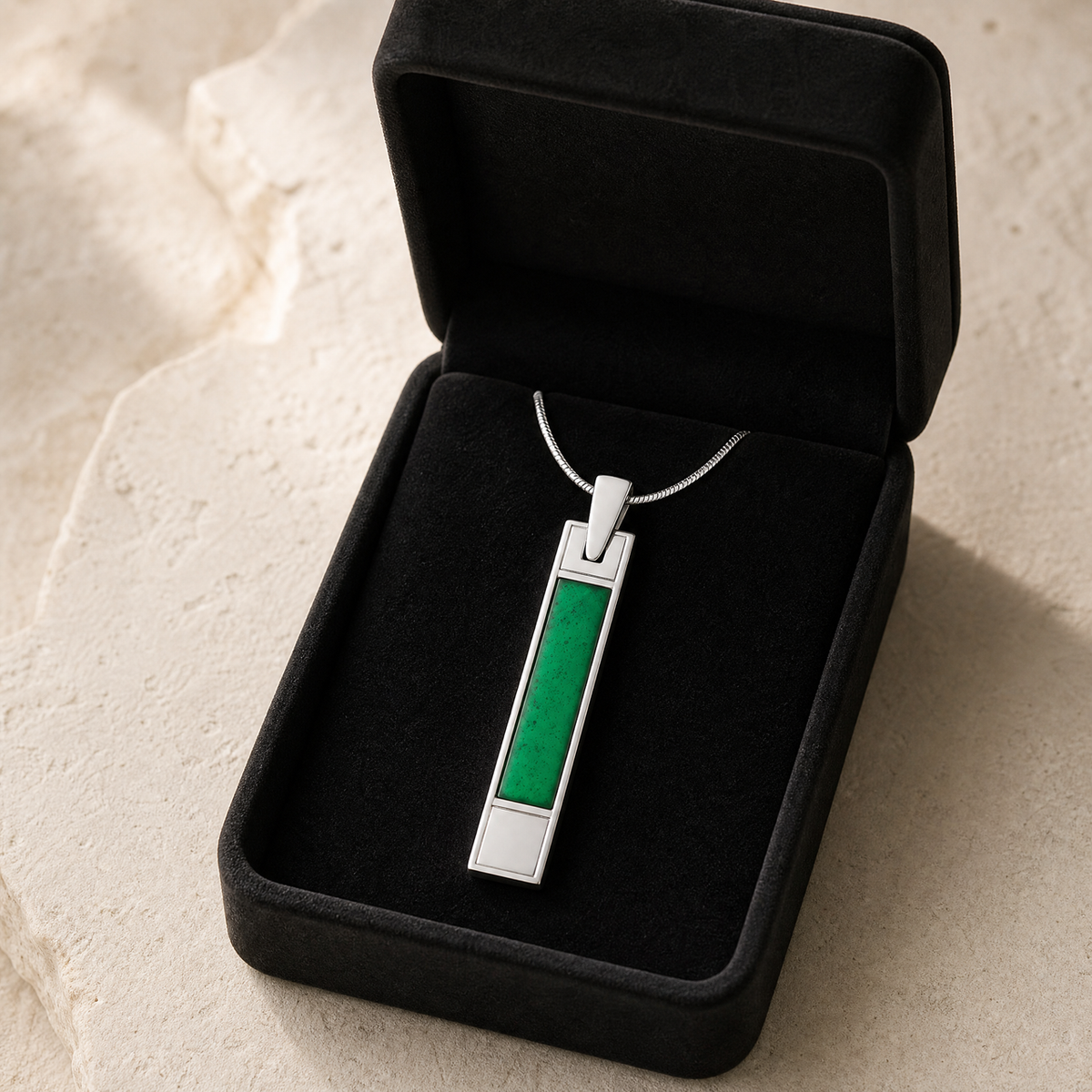 Silver Misty Morning Ash Resin Jewelry