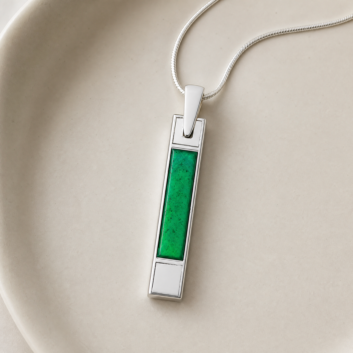 Silver Misty Morning Ash Resin Jewelry