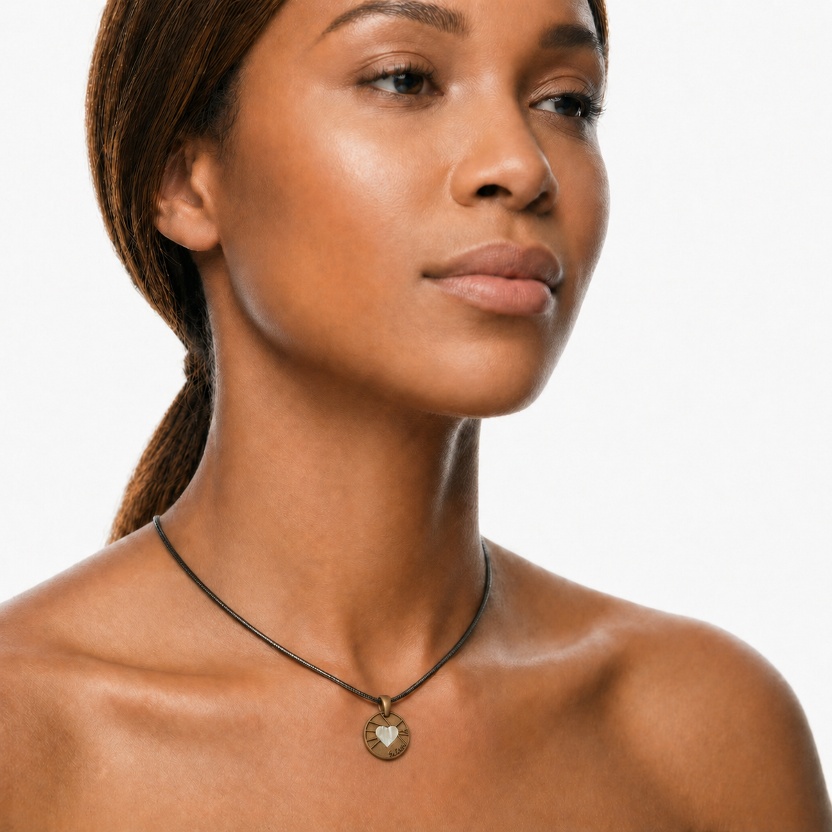 Enlightened Round Gold Plated Ash Resin Jewelry
