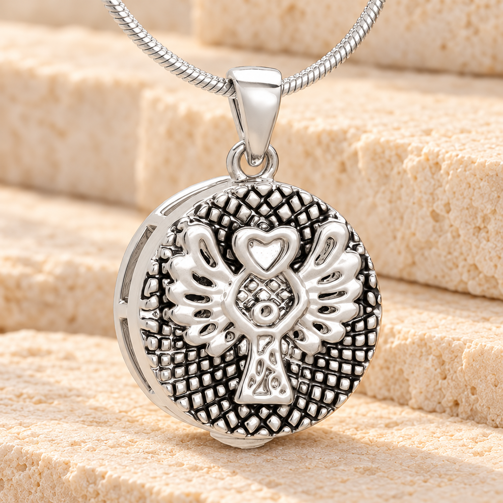 Sterling Silver Glorify Memorial Jewelry — main — evr6622s
