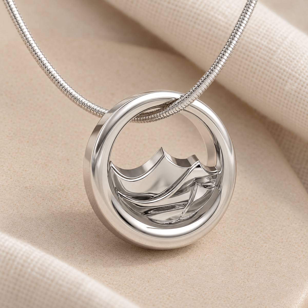 Appalachia Forever Sealed Memorial Jewelry — alternate view — evr20006ssfs