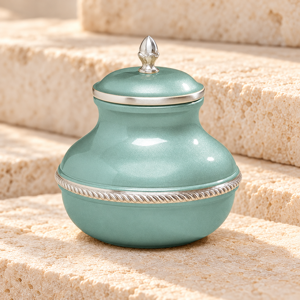 Green Worship Cremation Urn — main — evr5101