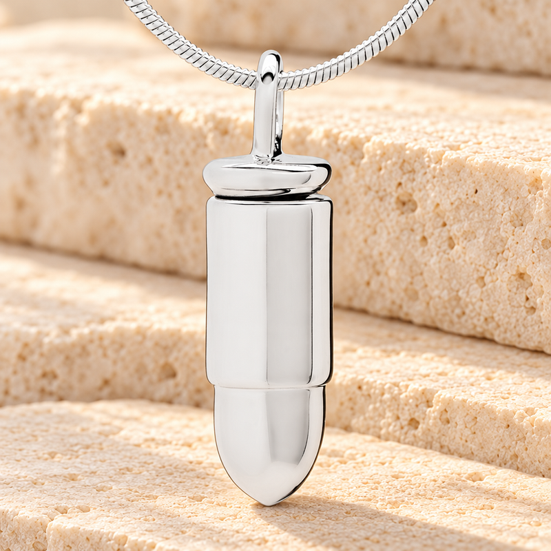 Silver Trooper Cremation Jewelry