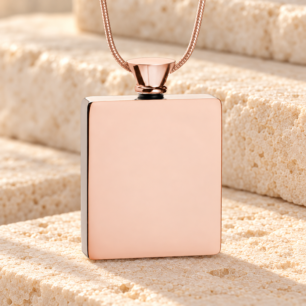 Rose Gold Glorious Moments Urn Pendant — main — evr1510rg