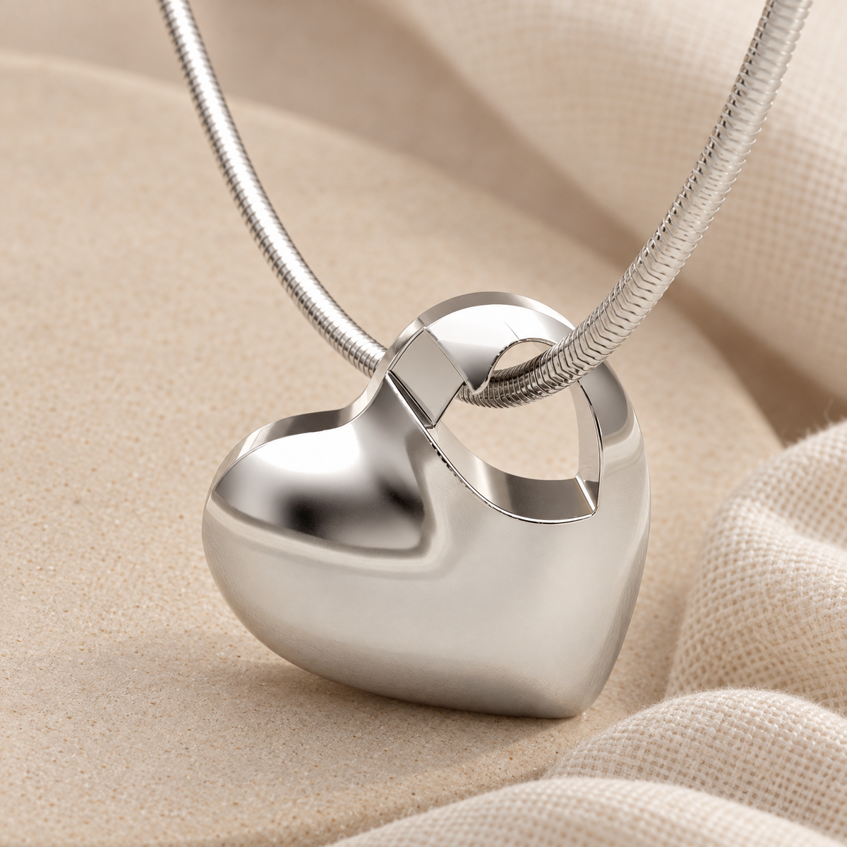 Small Candid Heart Forever Sealed Jewelry — alternate view — evr6227sfs