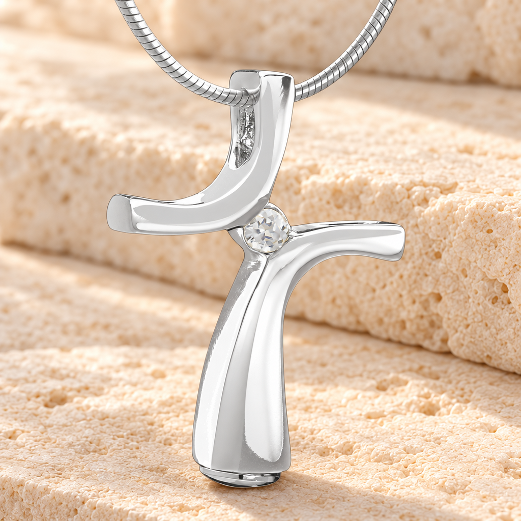 Silver Desired Cremation Jewelry — main — evr6479ss