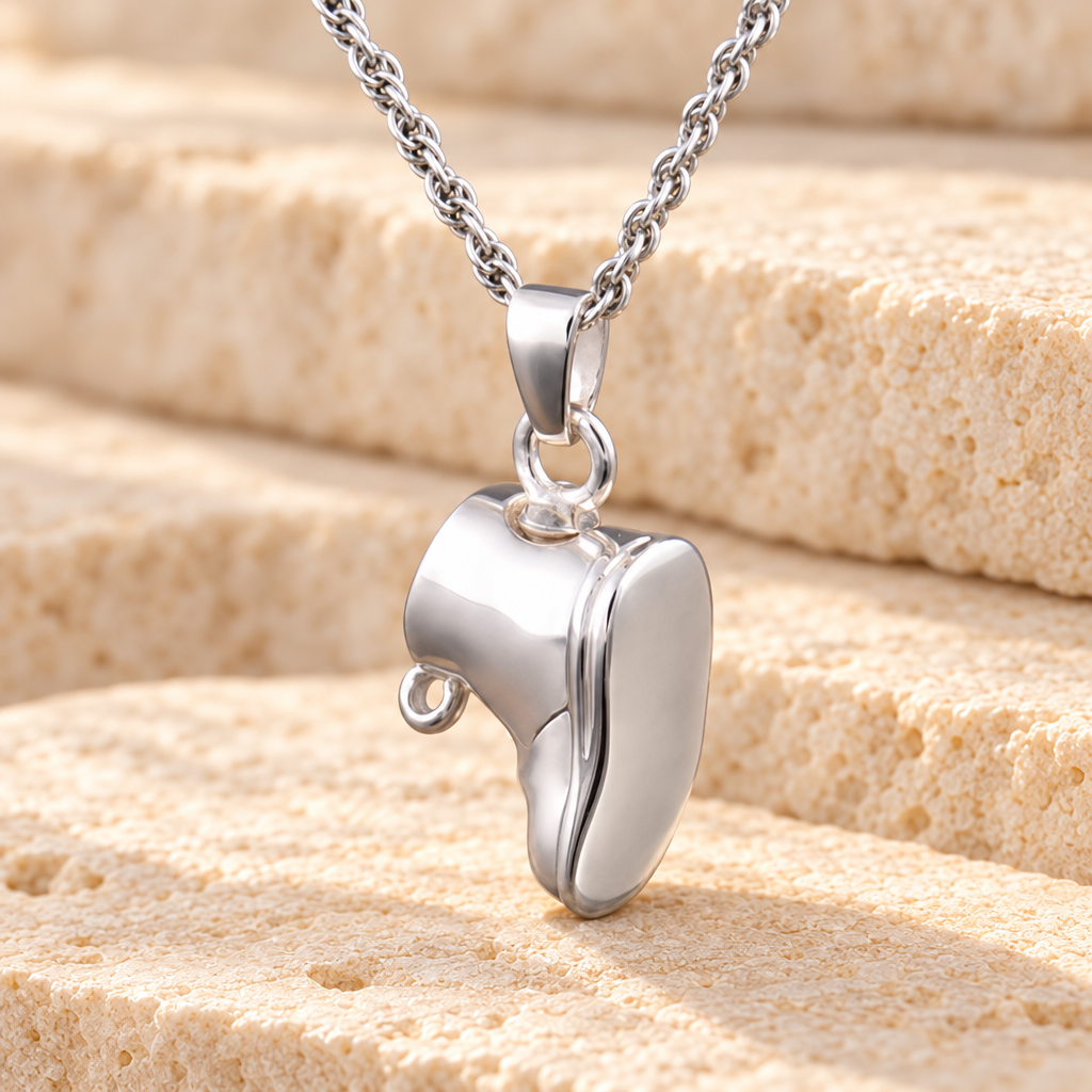 Sterling Silver Lil Booty Memorial Locket — main — evr729ss