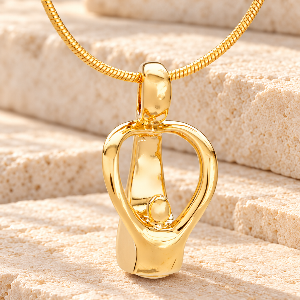 Gold Plated Free Spirits Memorial Jewelry — main — evr6221g