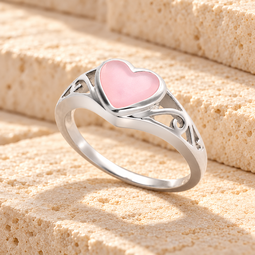 Women's Annabelle Silver Ashes Ring — main product image