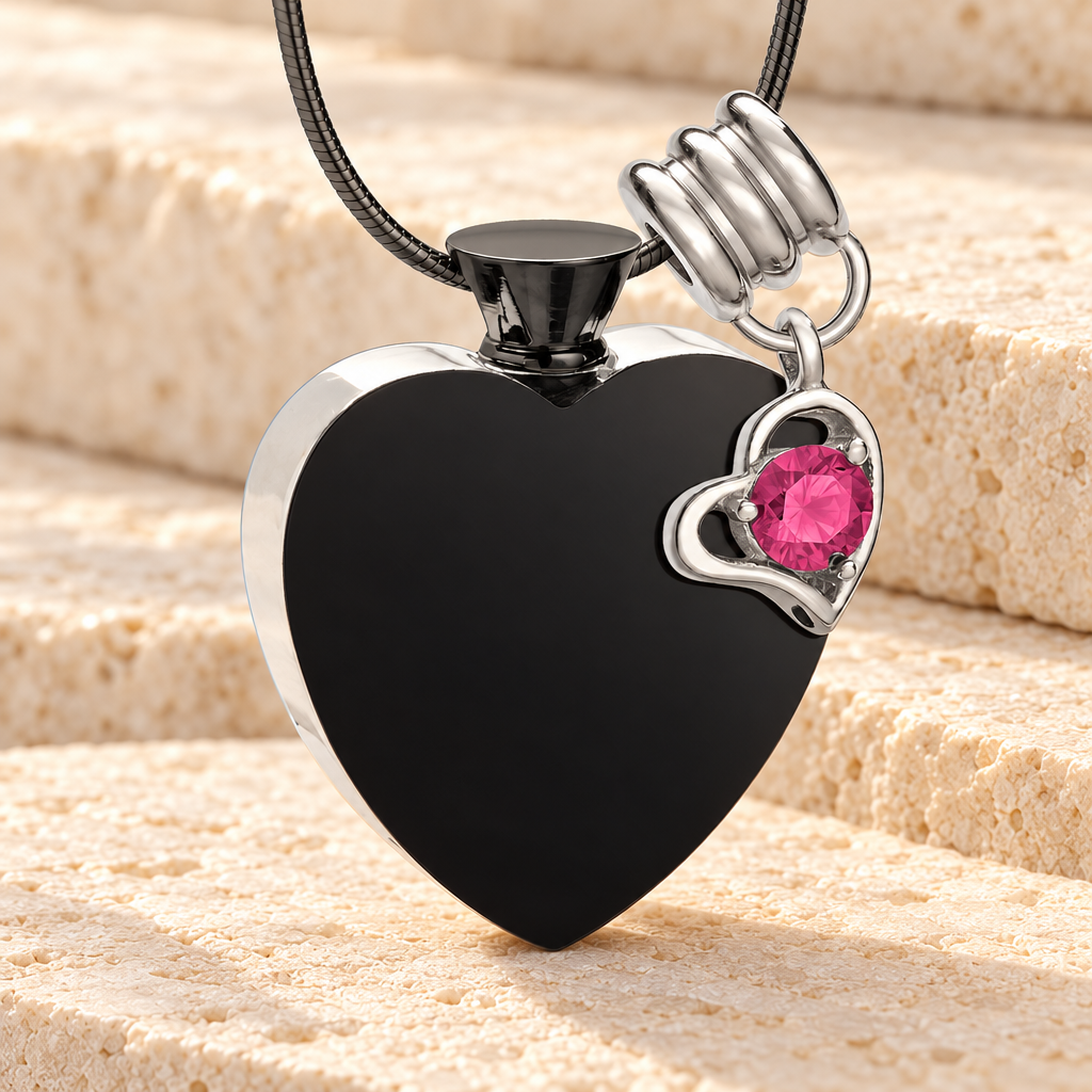 Stainless October Everlasting Journey Urn Pendant — main — evr5013oct