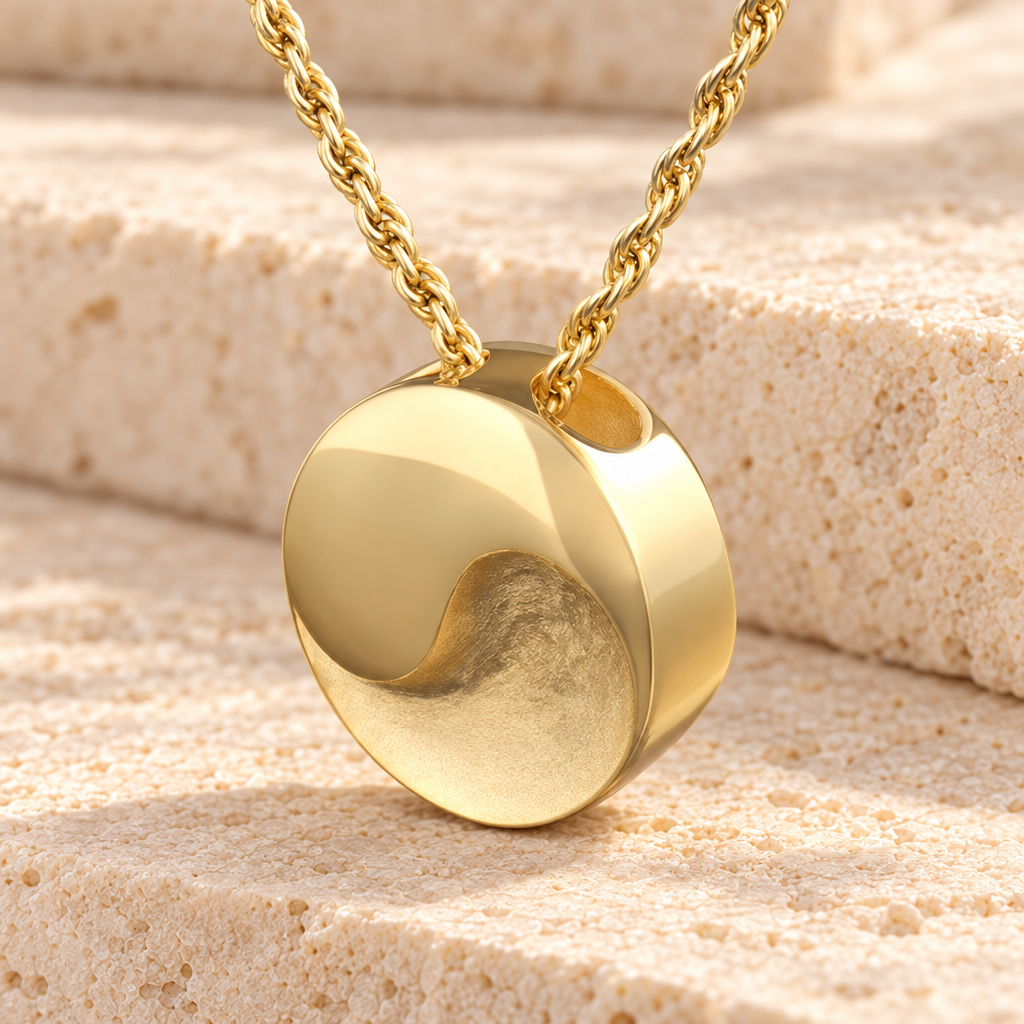 14k Gold Togetherness Round Urn Jewelry — main — evr6307kg