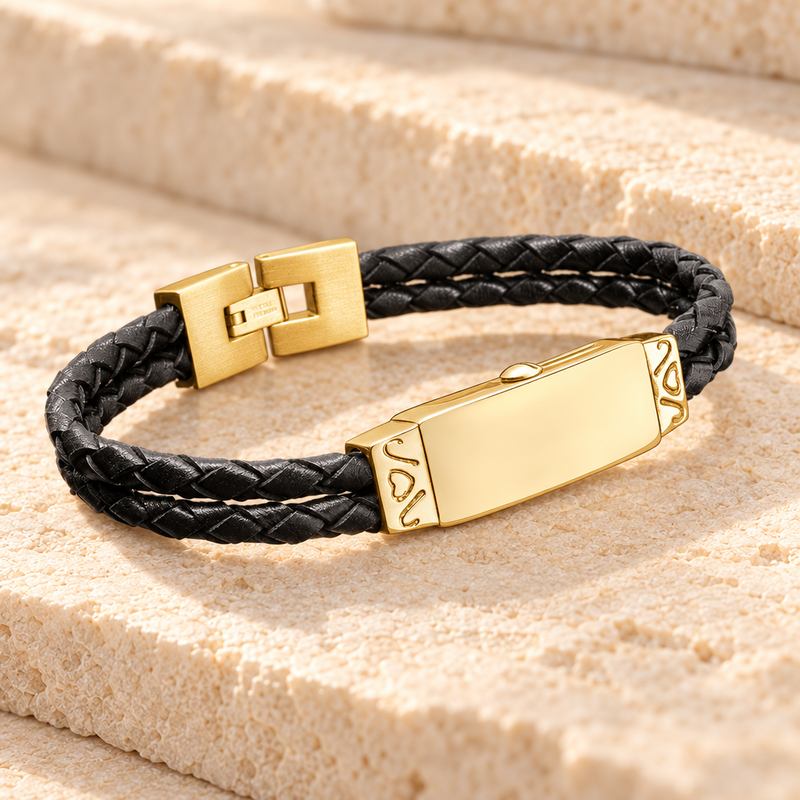 Gold Plated Remembrance Bracelet Cremation Jewelry