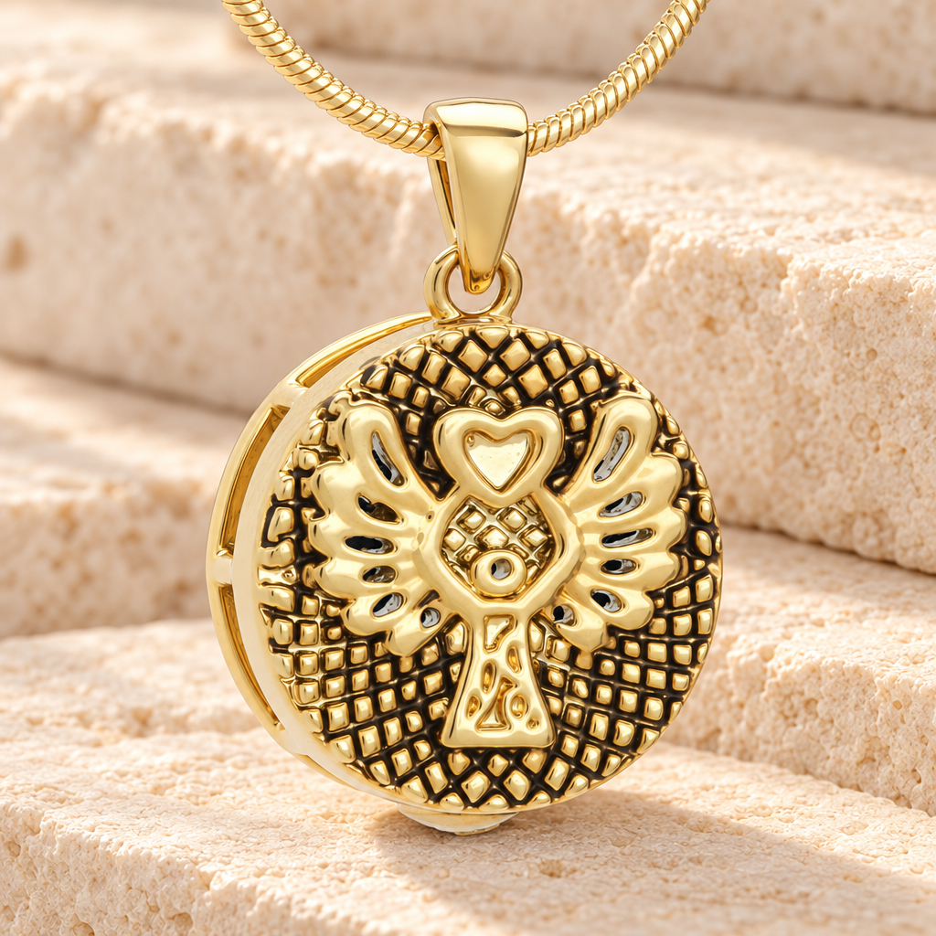 Gold Plated Glorify Memorial Jewelry — main — evr6622g