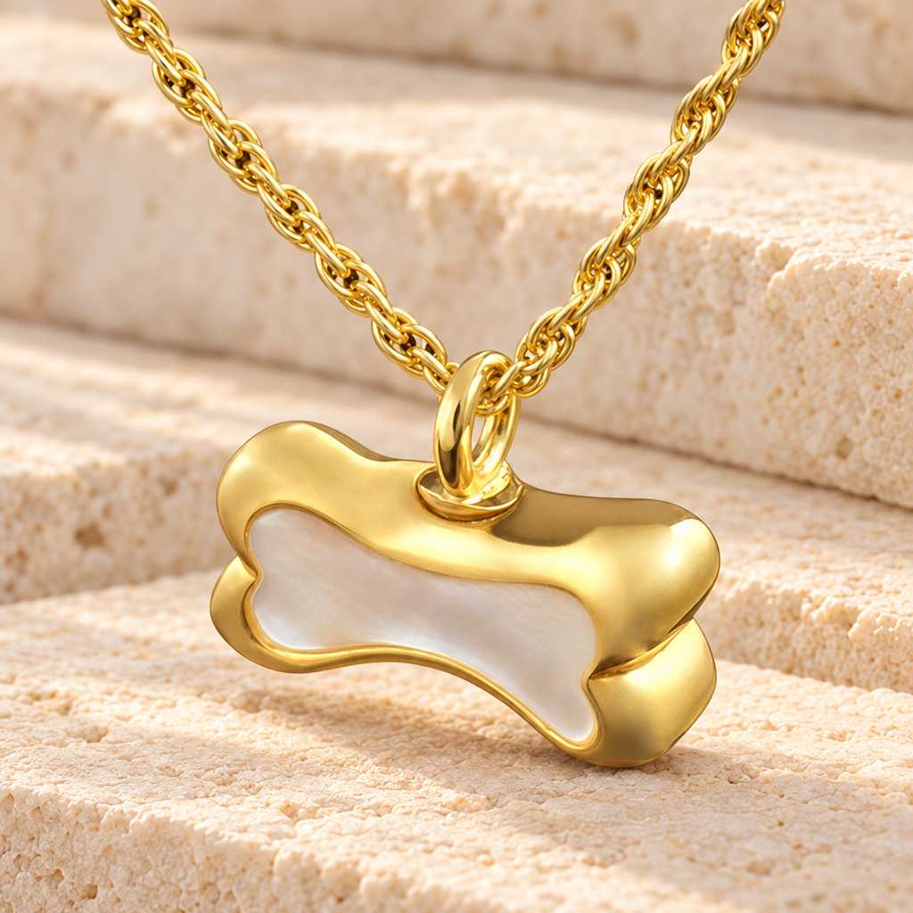 14k Gold Pearly Bone Ash Locket — main — evr949kg