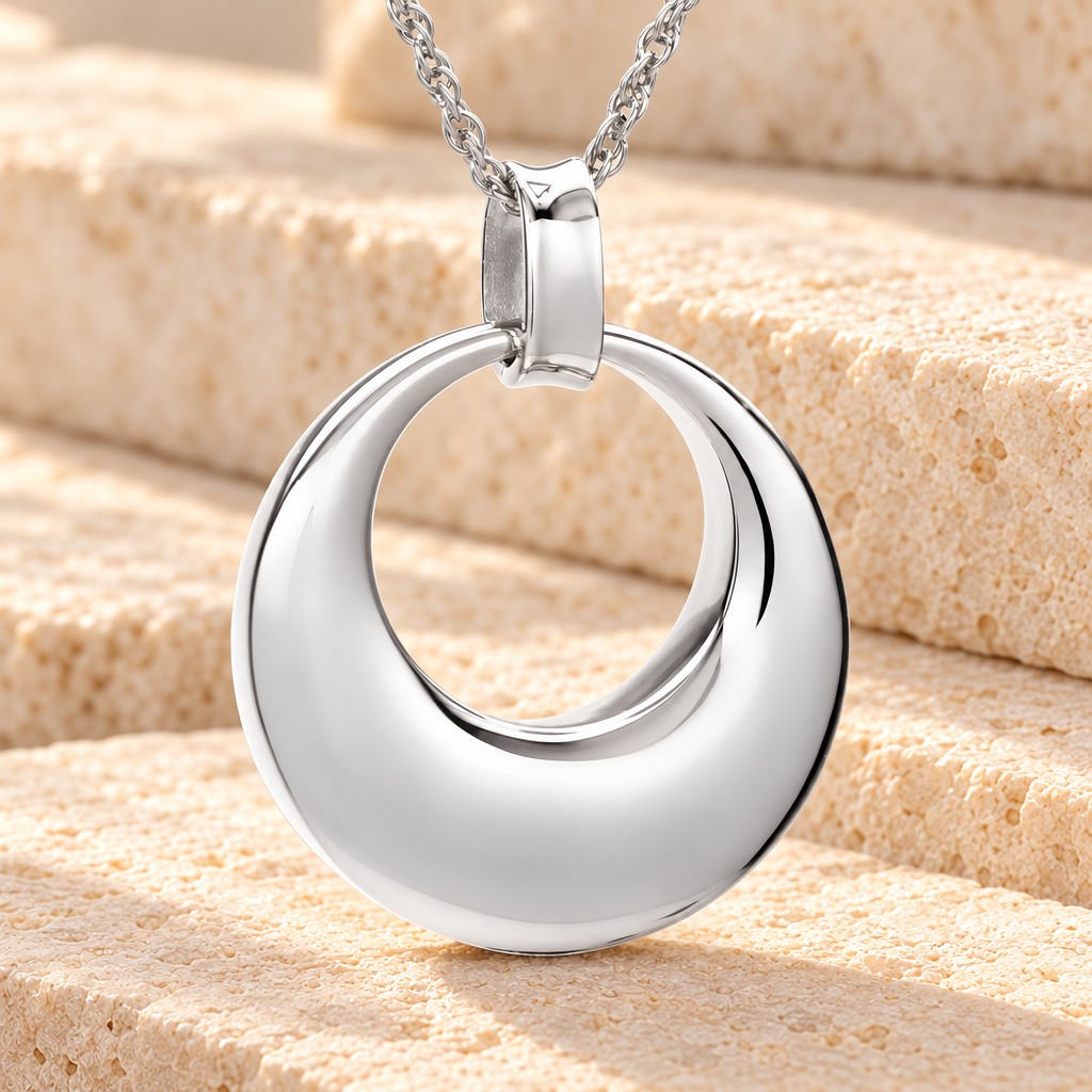 14K White Gold Timeless Urn Necklace — main — evr866wg