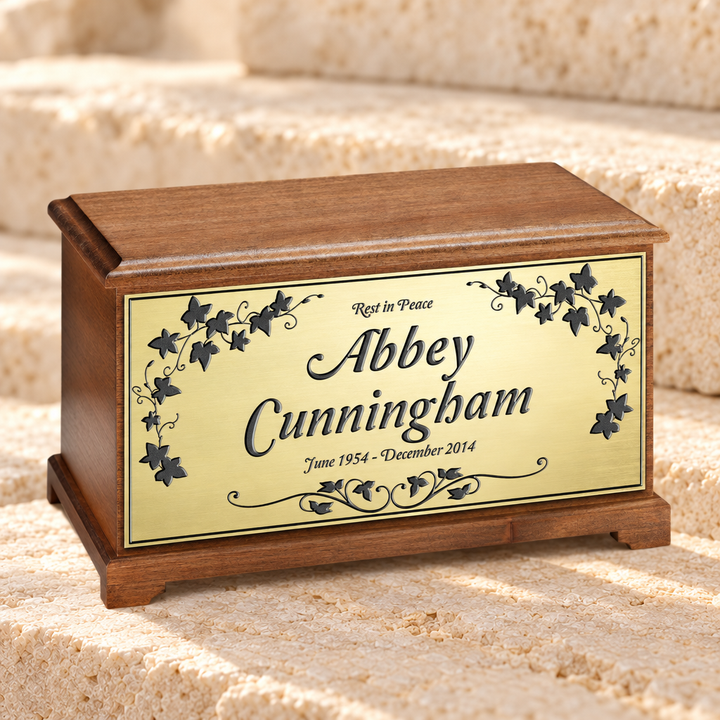 Spring Wreath Cremation Urn