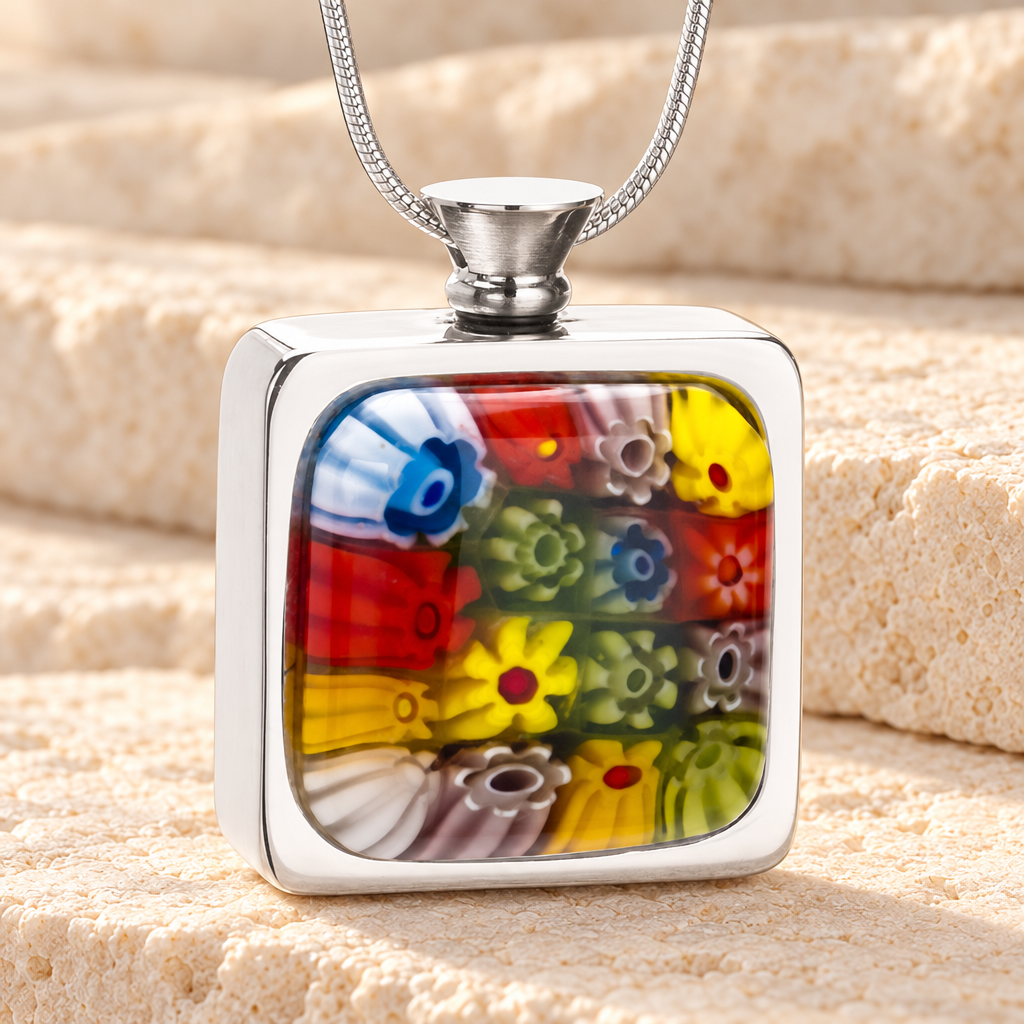 Rainbow of Memories Cremation Locket — main — evr6075