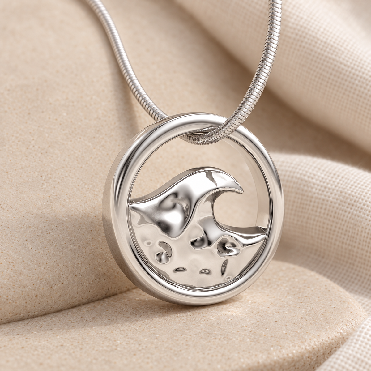 Surf's Up Forever Sealed Memorial Jewelry — alternate view — evr20007ssfs