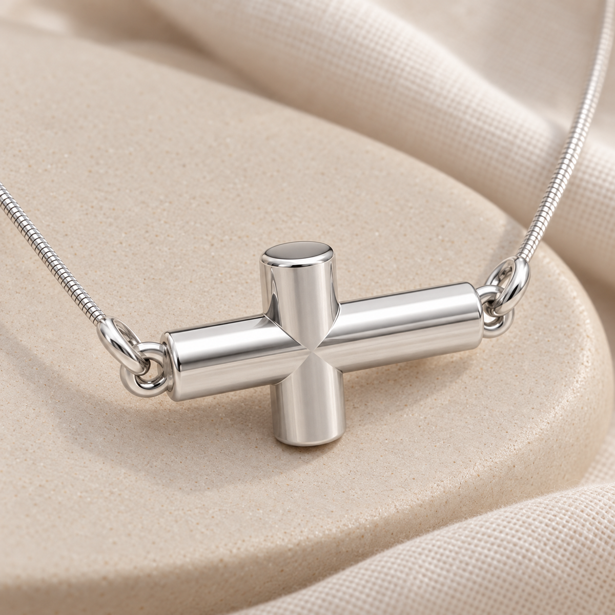 Crossroads Forever Sealed Memorial Jewelry — alternate view — evr20003ssfs