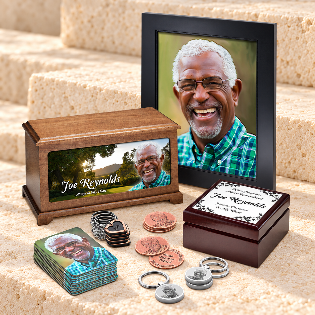 Royal Photo Urn Memorial Package — main product image