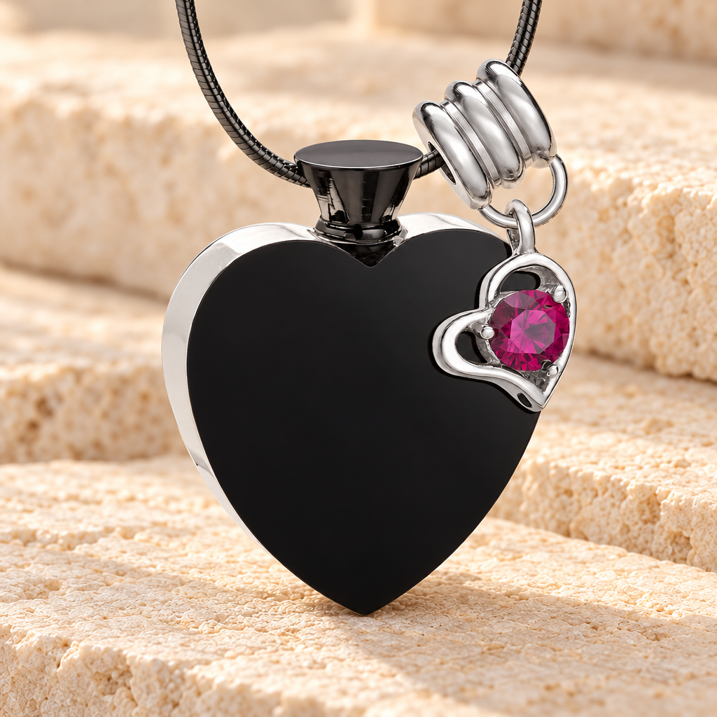 Stainless July Everlasting Journey Urn Pendant — main — evr5013jul