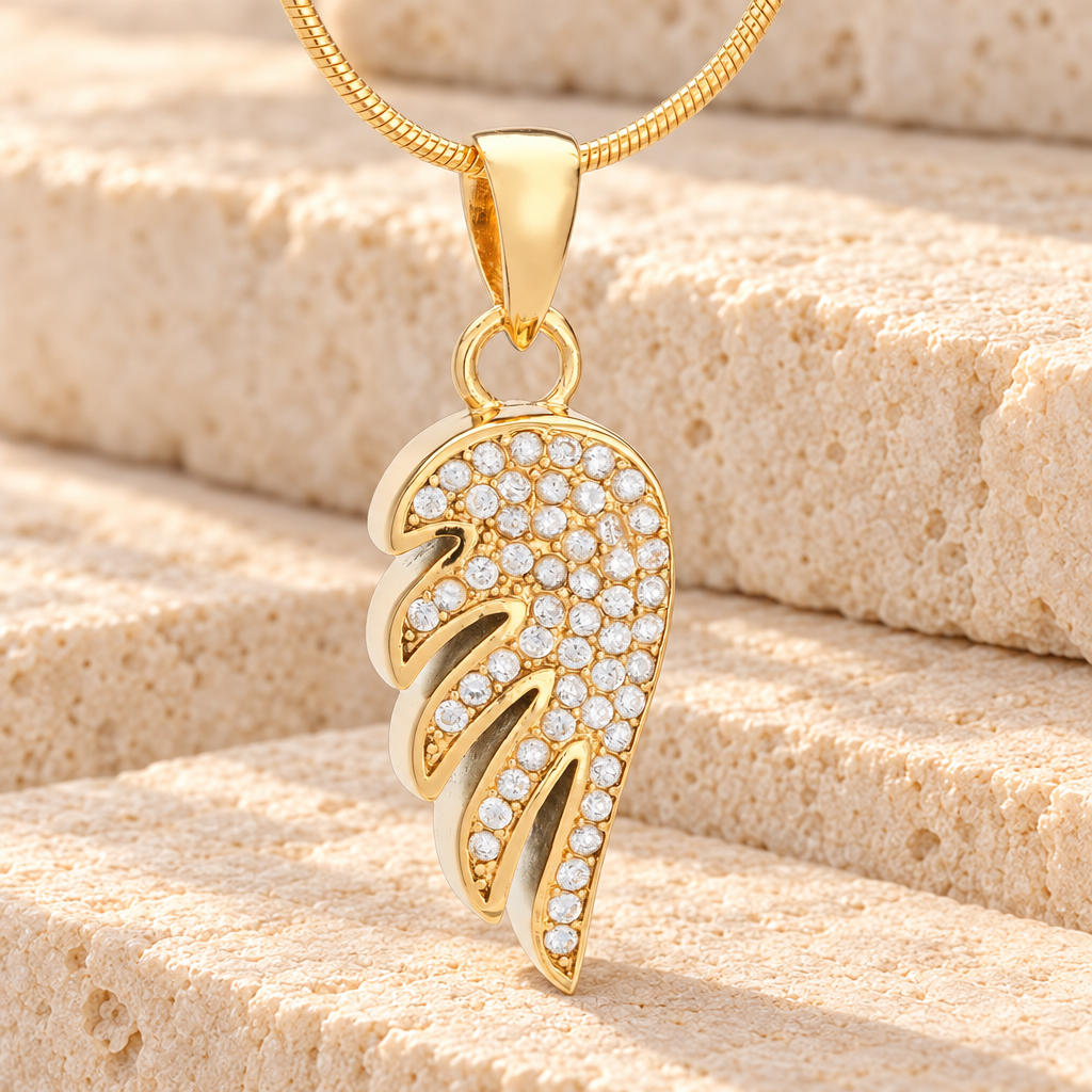 Gold Plated High Spirits Memorial Jewelry — main — evr6155g