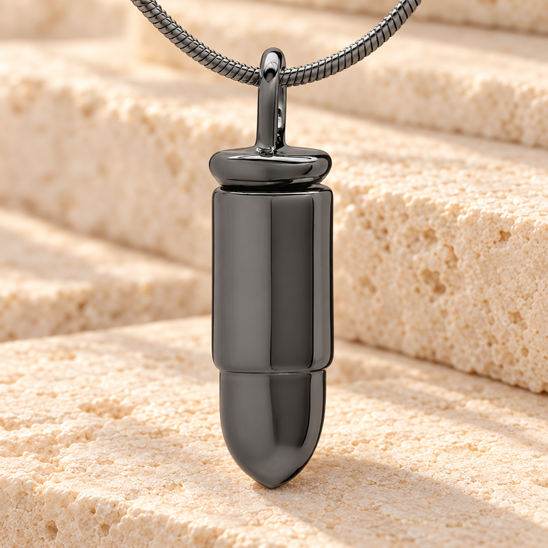 Black Trooper Cremation Jewelry
