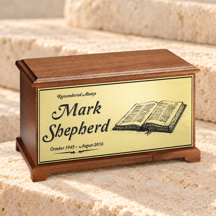 Bible Cremation Urn
