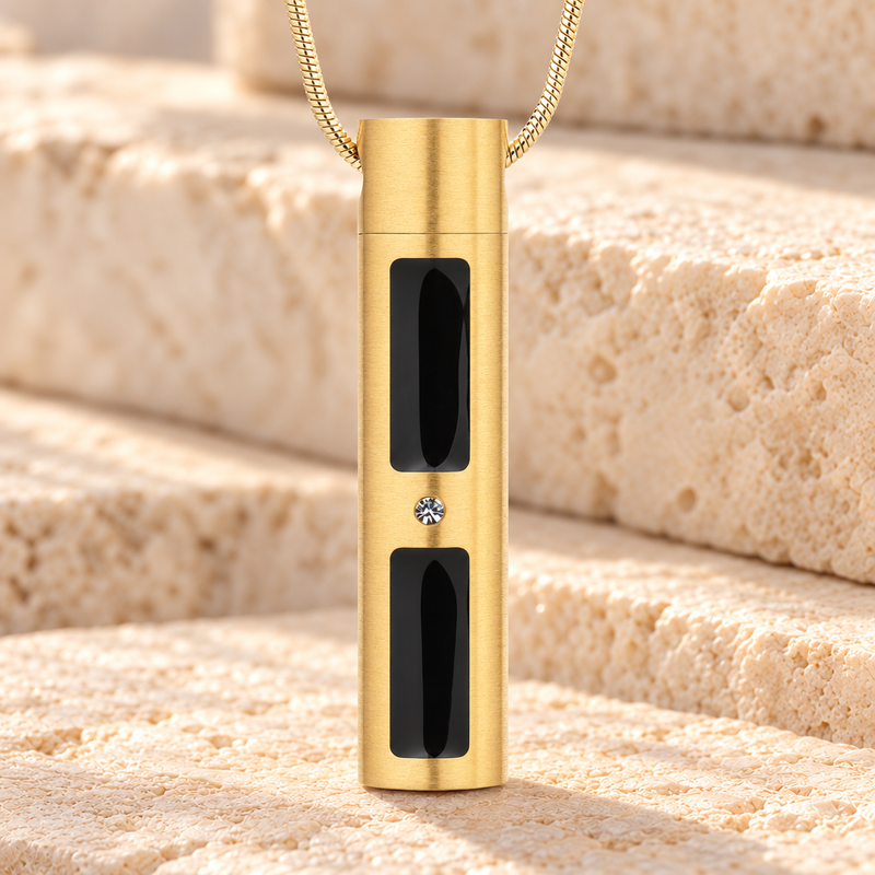Forever Collection Gold Plated Tenderness Cremation Necklace