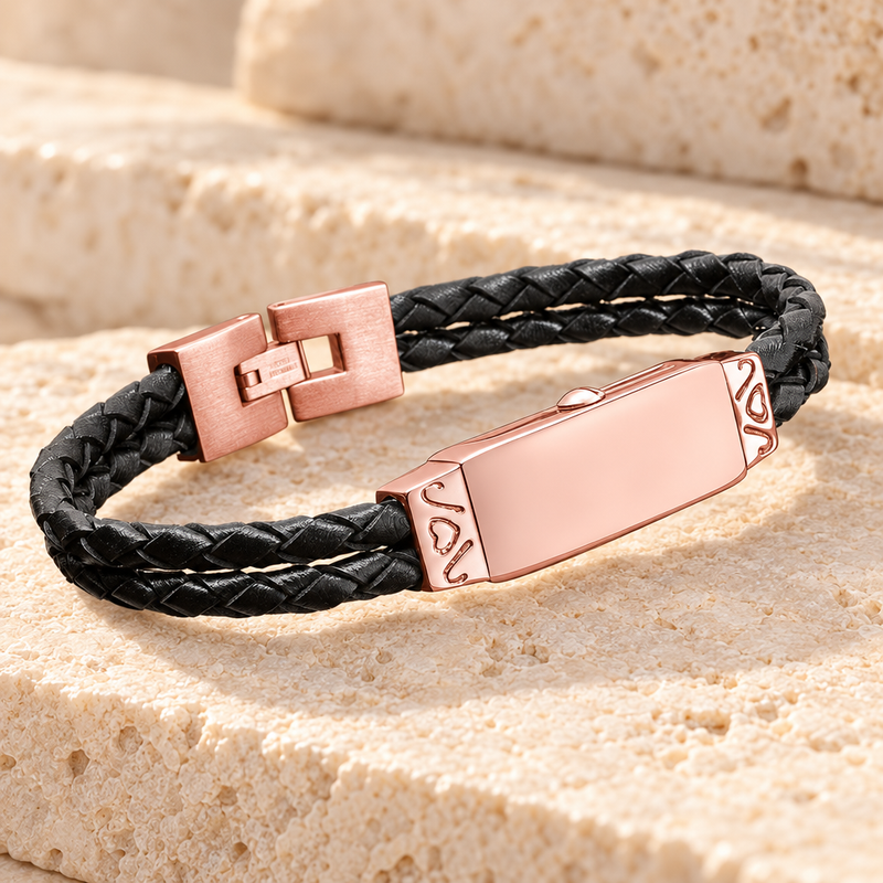 Rose Gold Remembrance Bracelet Cremation Jewelry