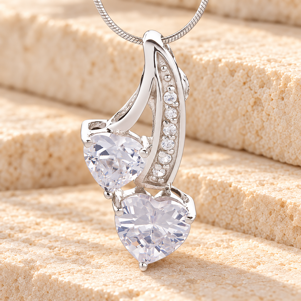Calming Hearts Memorial Jewelry — main — evr6094ss