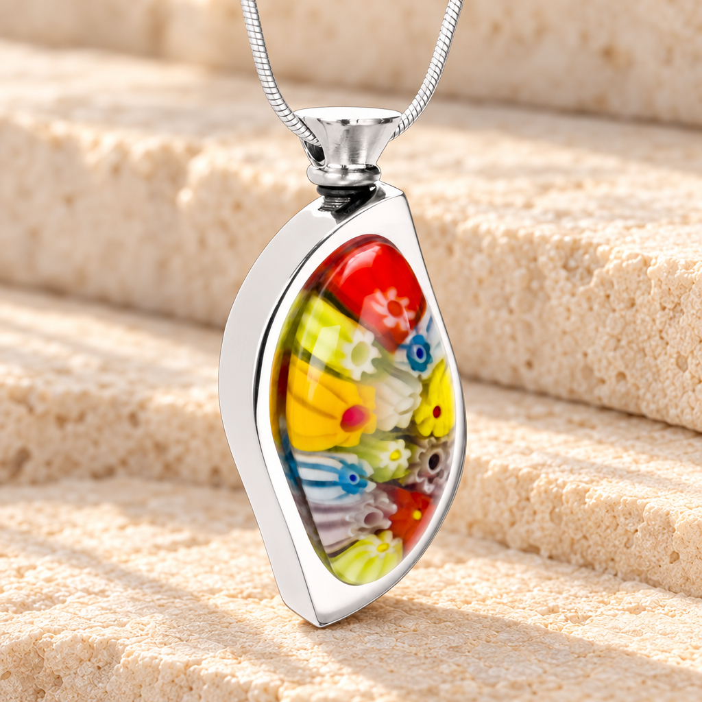 Many Fond Memories Cremation Locket — main — evr6081
