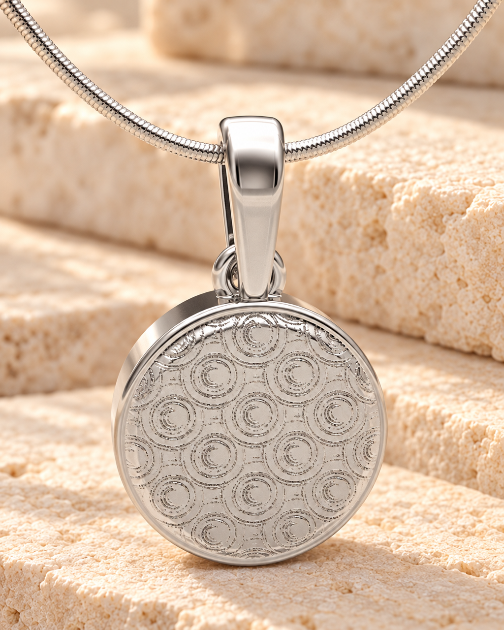 Circled Love Forever Sealed Memorial Jewelry — main — evr20032ssfs